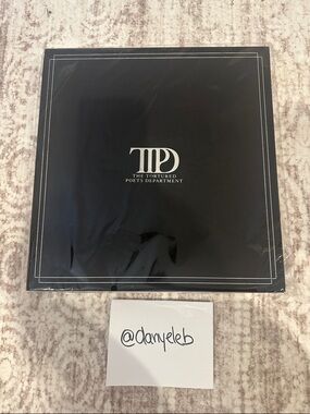 Taylor Swift The Tortured Poets Department Vinyl Display Case